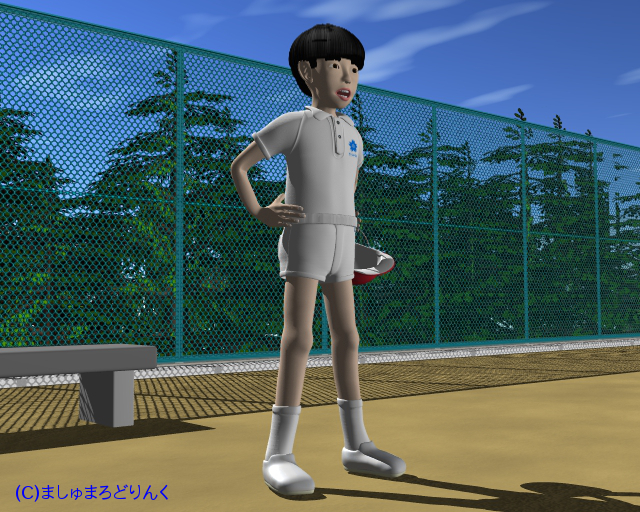 体操服姿の小学４年生の男の子-04